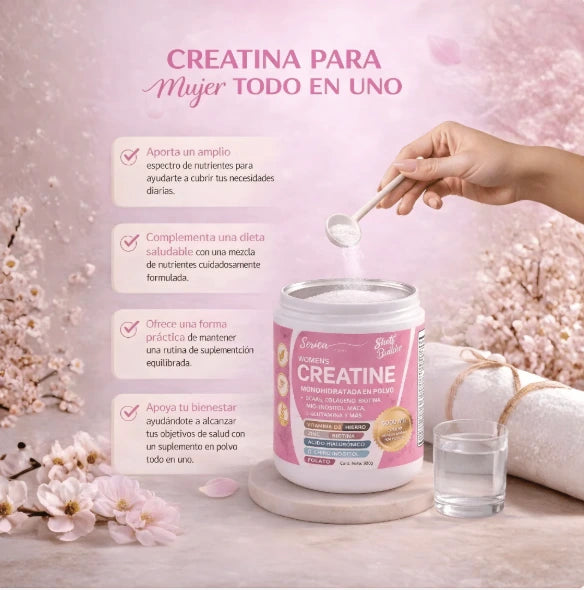 ✨Creatina 15 en 1 para mujer✨
