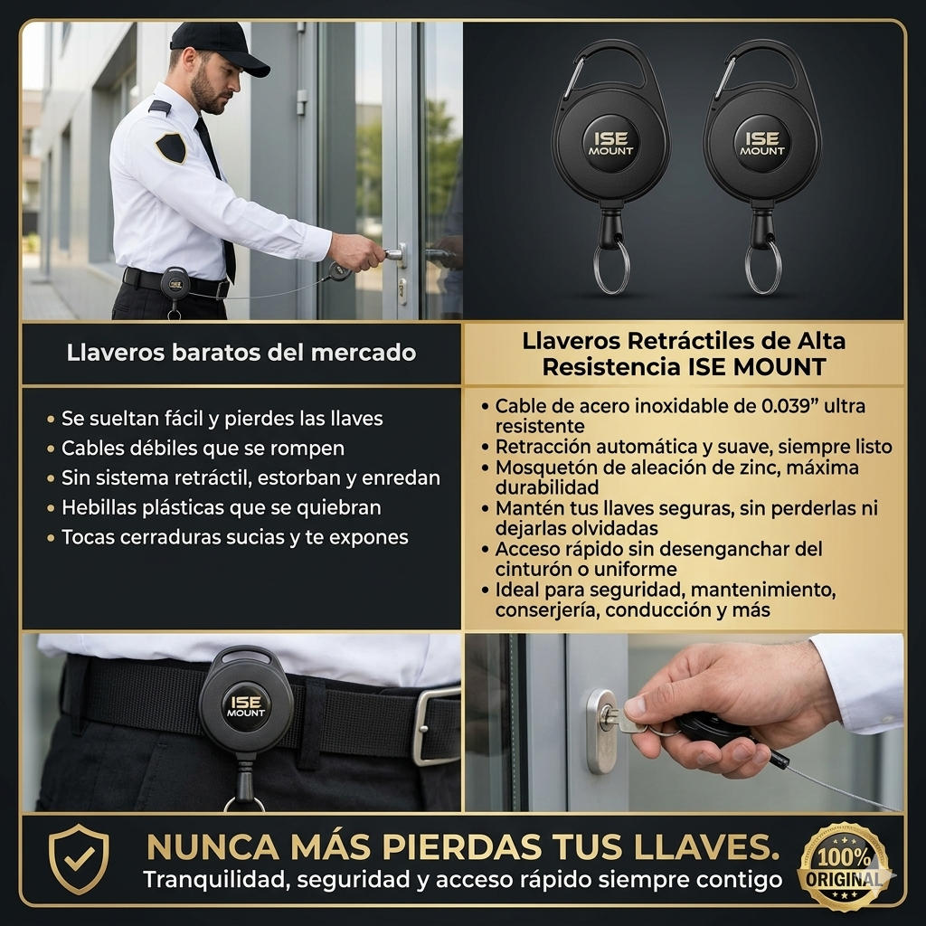 SecureKey Reel™ | nunca más pierdas tus llaves
