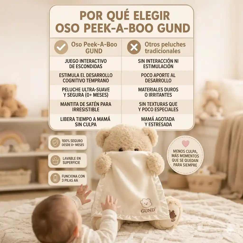 PEEK A BOO BEAR™ | Diversion y risas en segundos para tu bendicion