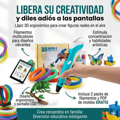 NeoPrint Pen™ | Menos pantallas, más creatividad 🎨