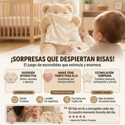 PEEK A BOO BEAR™ | Diversion y risas en segundos para tu bendicion