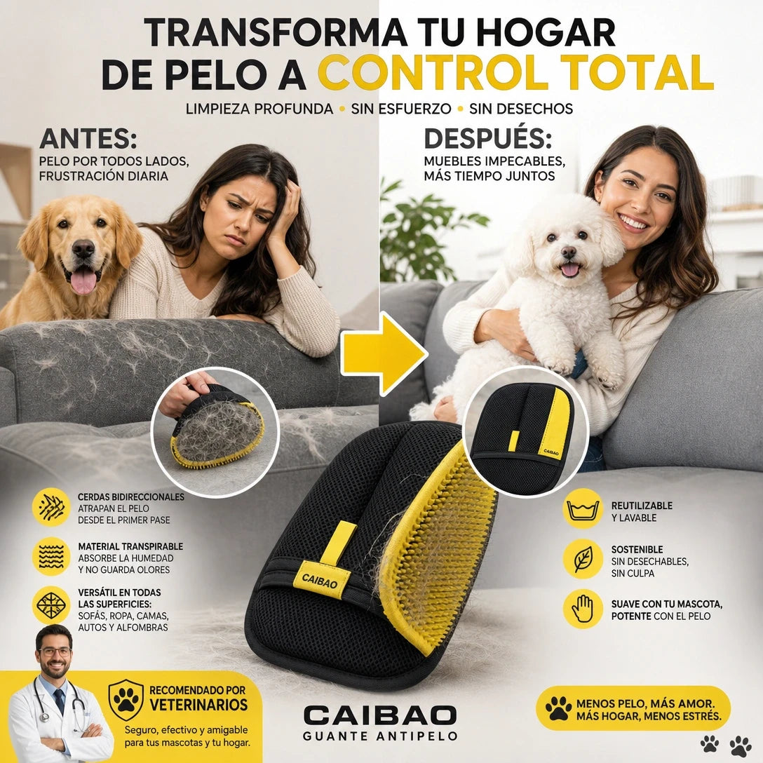FurFree Glove™ | adiós al pelo en toda tu casa