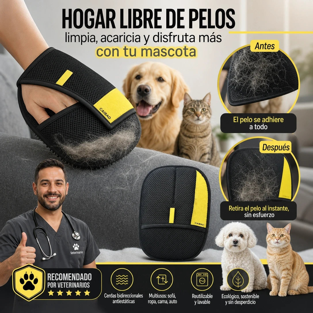 FurFree Glove™ | adiós al pelo en toda tu casa