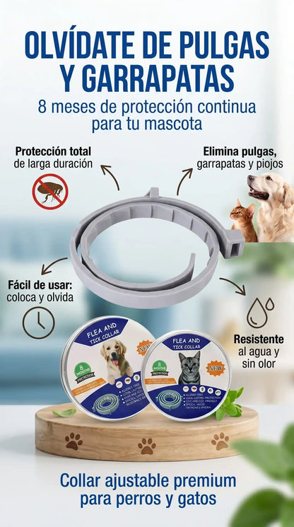 Protector Total-8 meses libre de pulgas y garrapatas