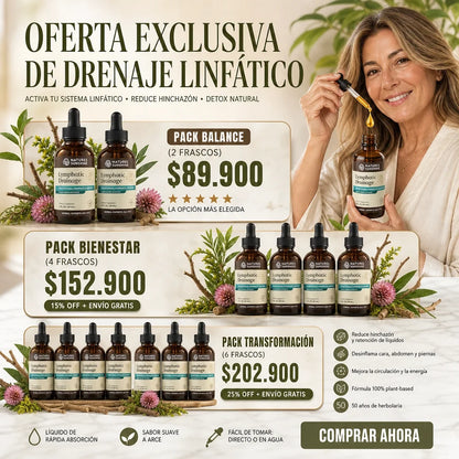 LymphGlow Pro™ | Levantate sin hinchazón 🔥2X1🔥