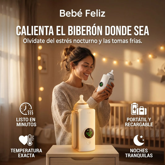 BabyWarm Go Pro™ | Calienta tu tetero donde sea sin problema 🔥40% OFF🔥