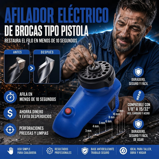 DrillSharp Pro™ | Deja de botar dinero cada semana comprando brocas nuevas
