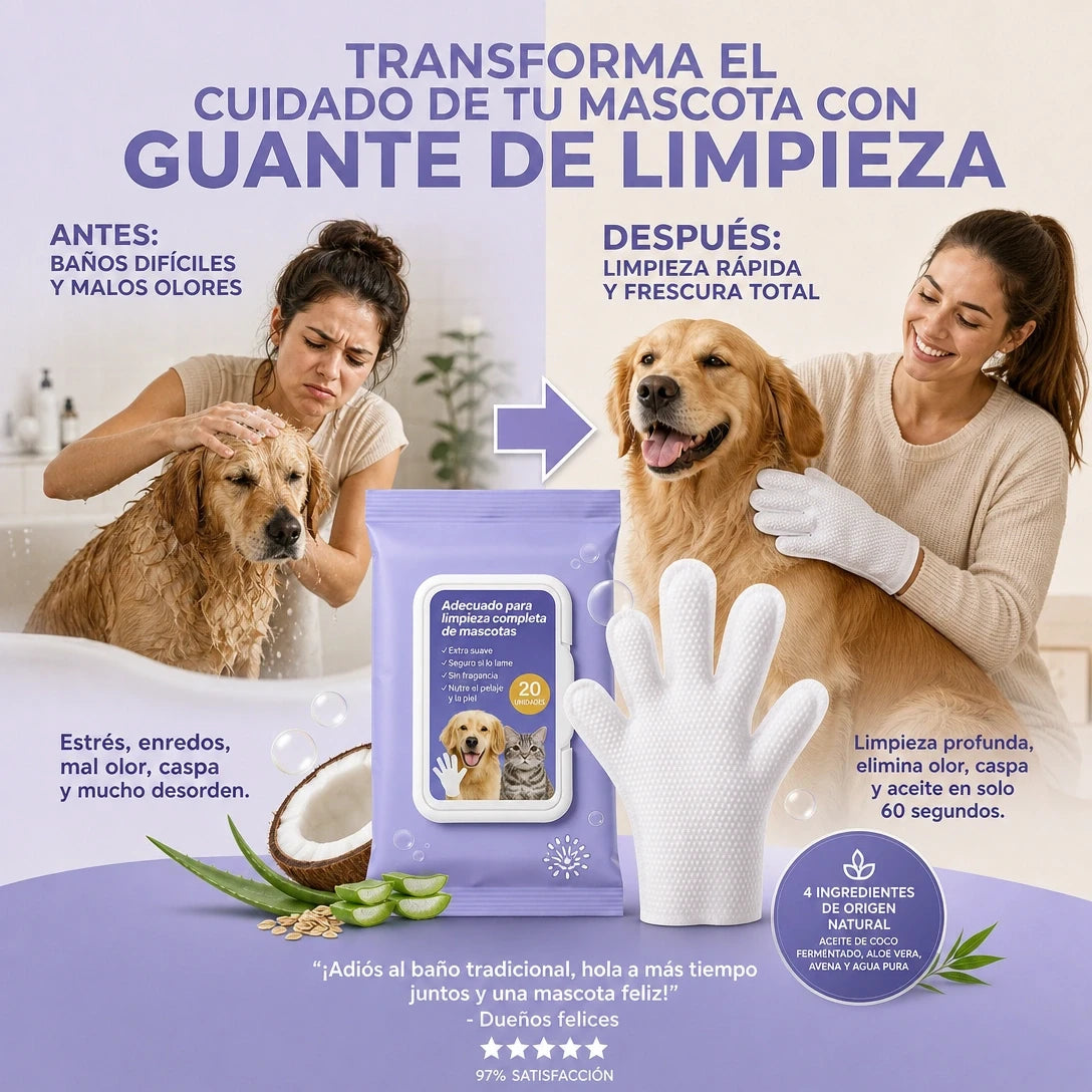 FreshPaw Pro™ | tu mascota limpia sin baño ni drama-20 Und