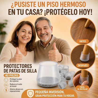 ChairGuard™ | adiós rayones y ruidos molestos