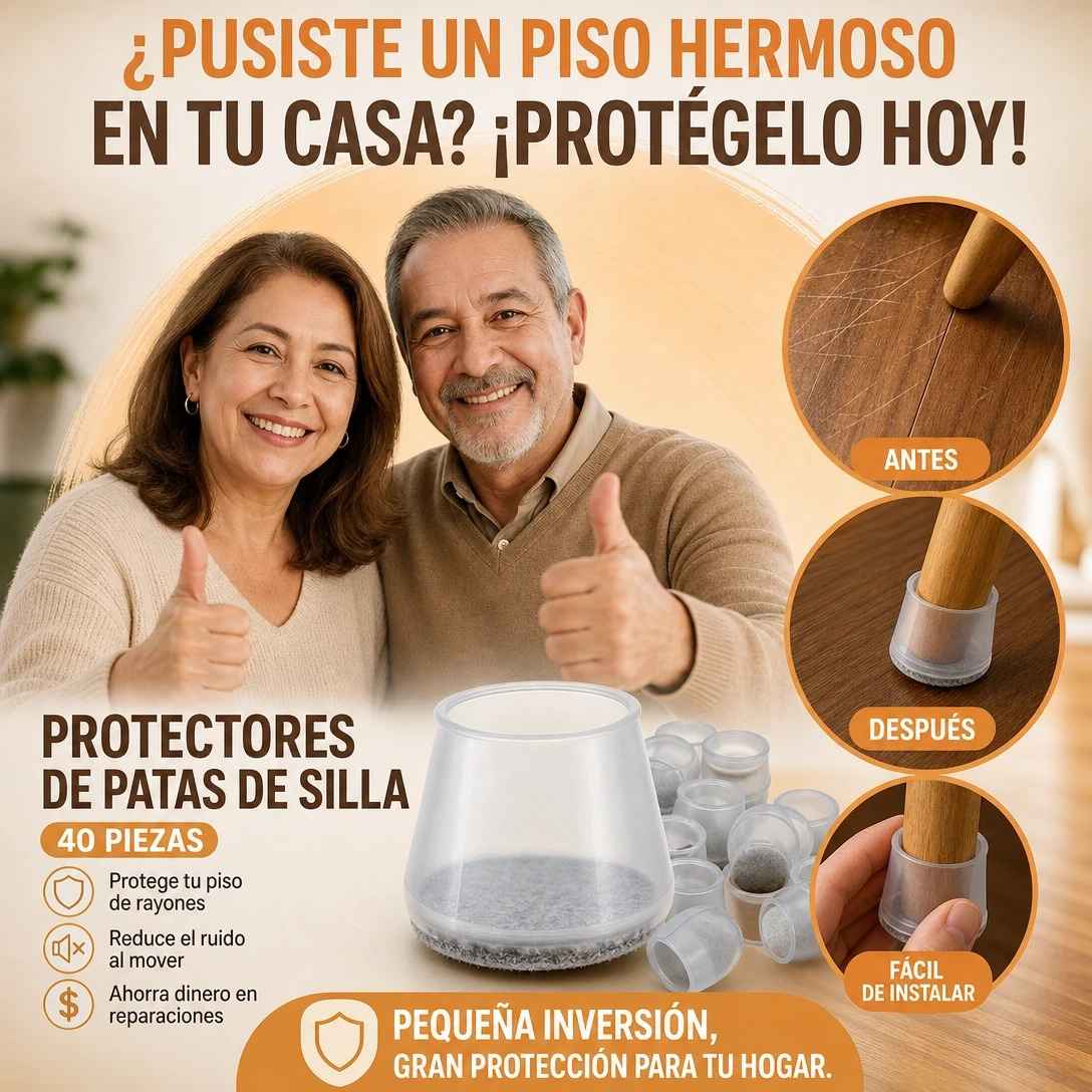 ChairGuard™ | adiós rayones y ruidos molestos