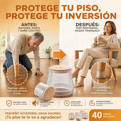 ChairGuard™ | adiós rayones y ruidos molestos