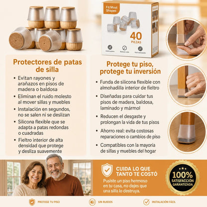 ChairGuard™ | adiós rayones y ruidos molestos