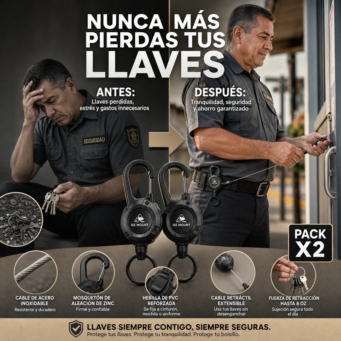 SecureKey Reel™ | nunca más pierdas tus llaves