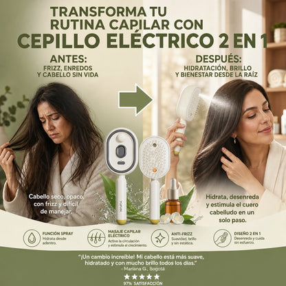 GlowBrush Spray™ | adiós frizz, hola brillo