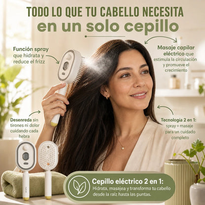 GlowBrush Spray™ | adiós frizz, hola brillo